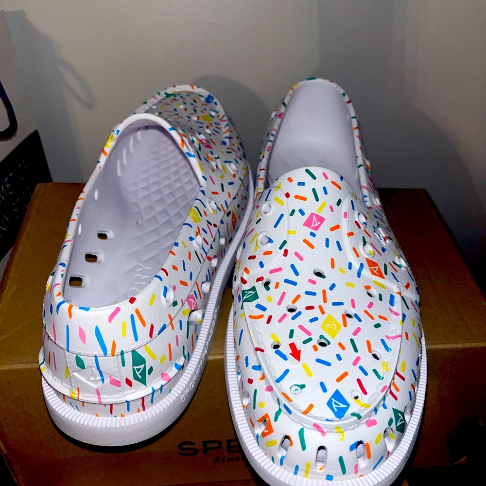 Multicolored loafers brand new!